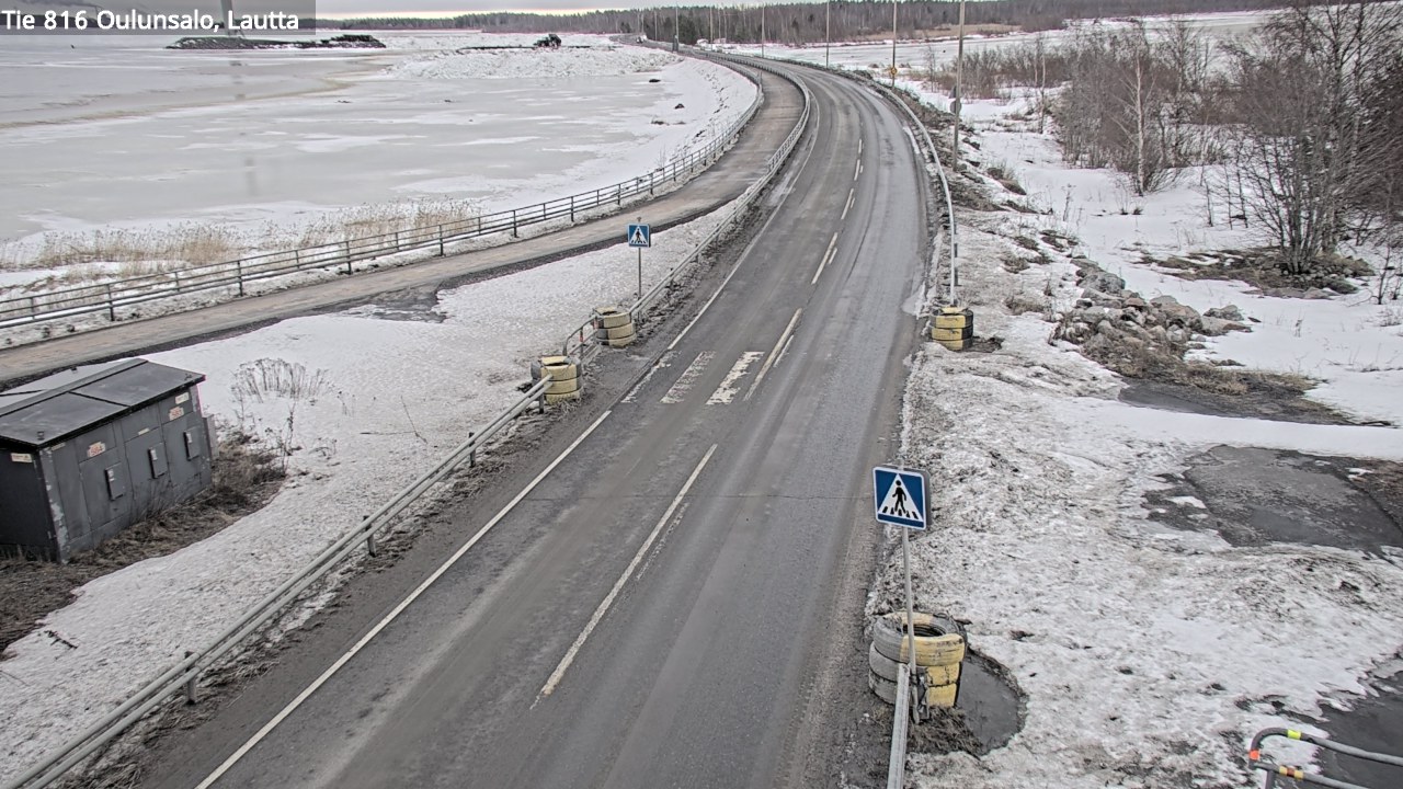 Kelikamerat Kuva Tie 816 Oulunsalo, lauttaranta, Oulu, Pohjois-Pohjanmaa