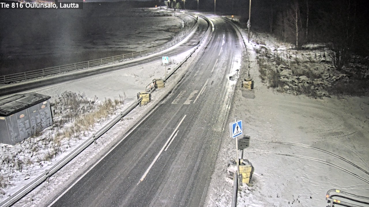 Weather Camera Image Väg 816 Uleåsalo, Oulu, Pohjois-Pohjanmaa