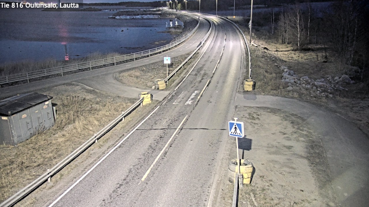 Weather Camera Image Road 816 Oulunsalo, Oulu, Pohjois-Pohjanmaa