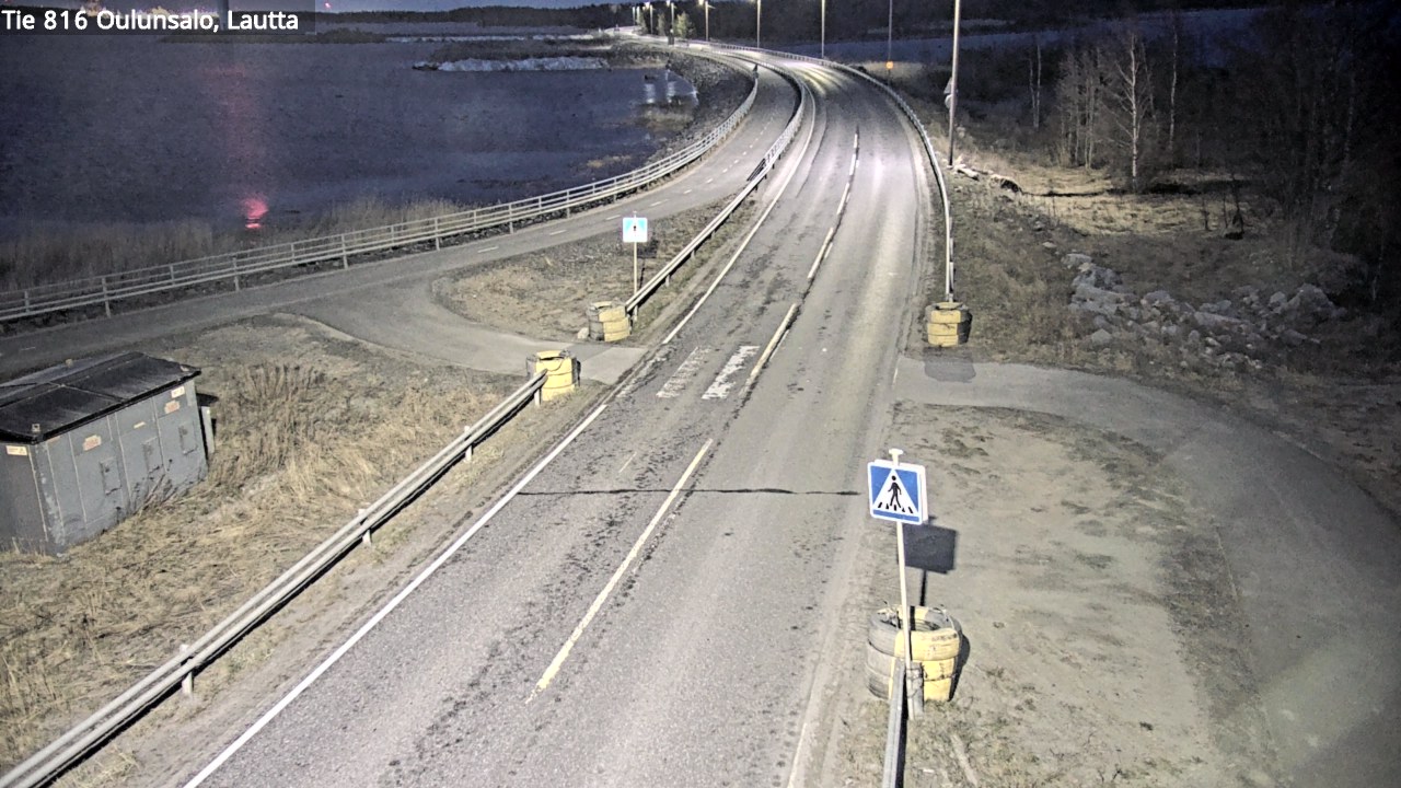 Weather Camera Image Road 816 Oulunsalo, Oulu, Pohjois-Pohjanmaa