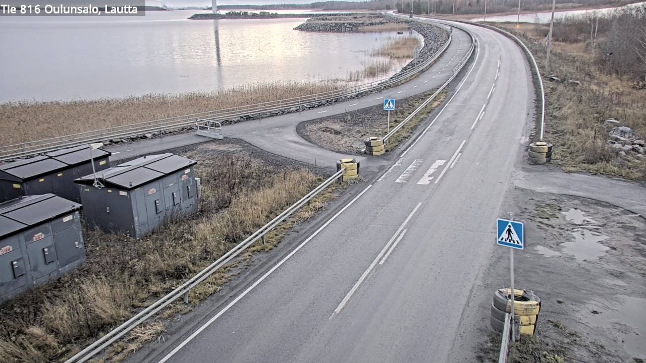 Kelikamerat Kuva Tie 816 Oulunsalo, lauttaranta, Oulu, Pohjois-Pohjanmaa