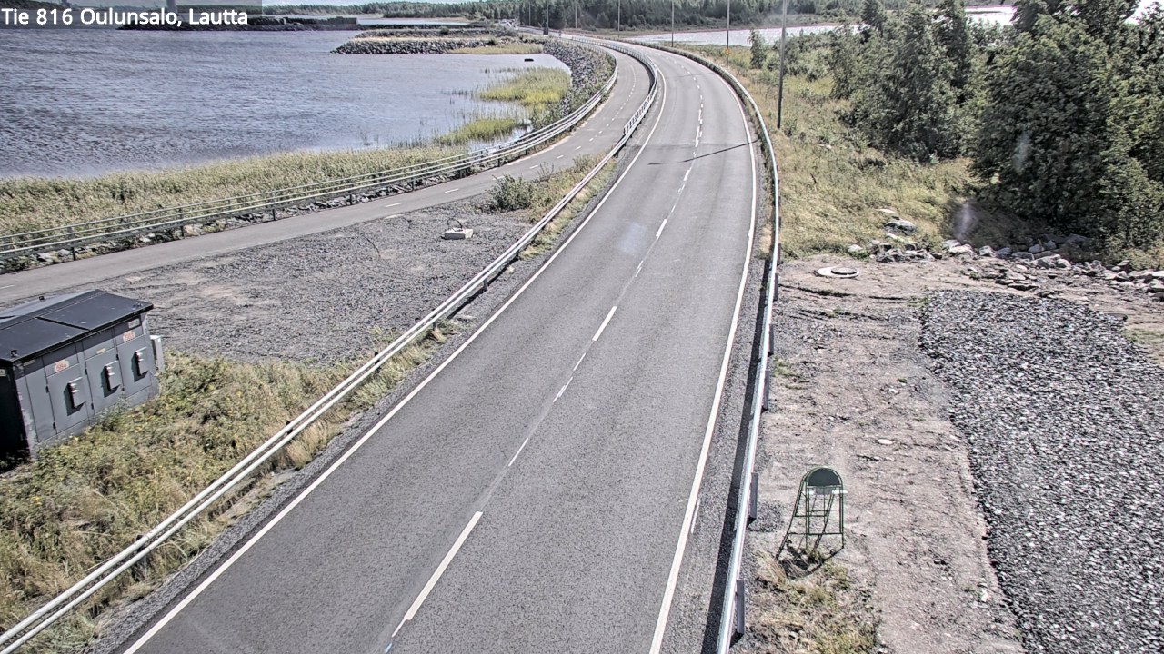 Kelikamerat Kuva Tie 816 Oulunsalo, lauttaranta, Oulu, Pohjois-Pohjanmaa