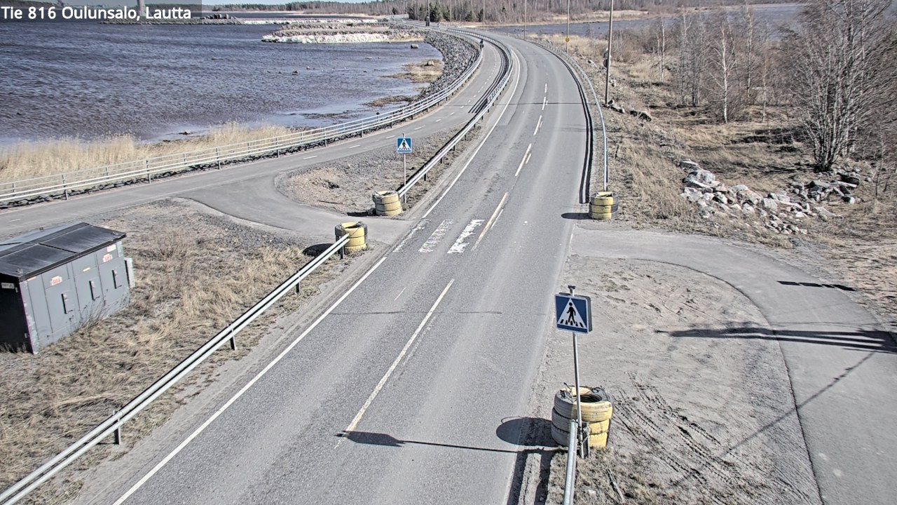 Weather Camera Image Road 816 Oulunsalo, Oulu, Pohjois-Pohjanmaa