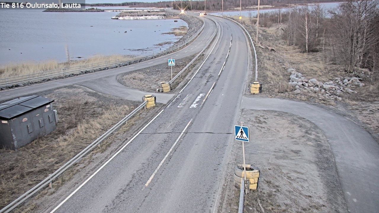 Weather Camera Image Road 816 Oulunsalo, Oulu, Pohjois-Pohjanmaa
