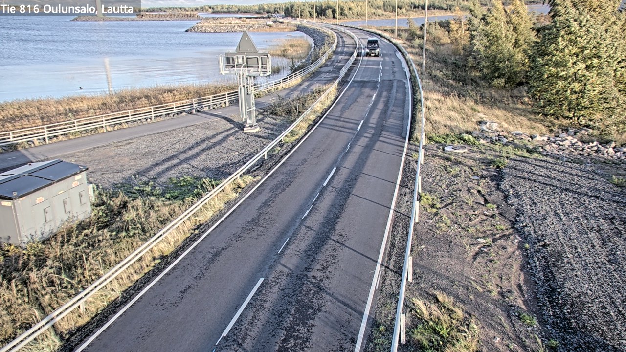 Kelikamerat Kuva Tie 816 Oulunsalo, lauttaranta, Oulu, Pohjois-Pohjanmaa