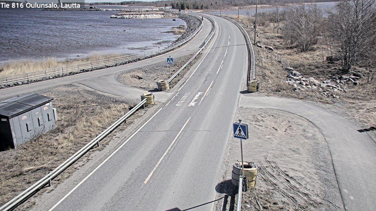 Weather Camera Image Road 816 Oulunsalo, Oulu, Pohjois-Pohjanmaa