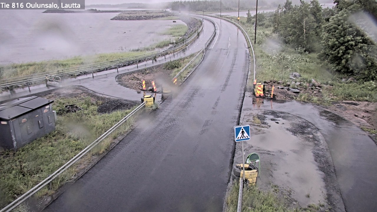 Kelikamerat Kuva Tie 816 Oulunsalo, lauttaranta, Oulu, Pohjois-Pohjanmaa