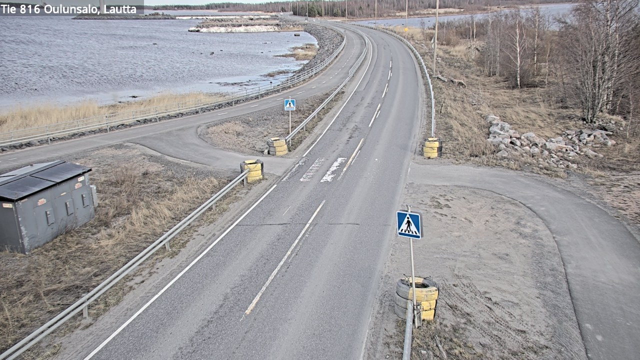 Weather Camera Image Road 816 Oulunsalo, Oulu, Pohjois-Pohjanmaa