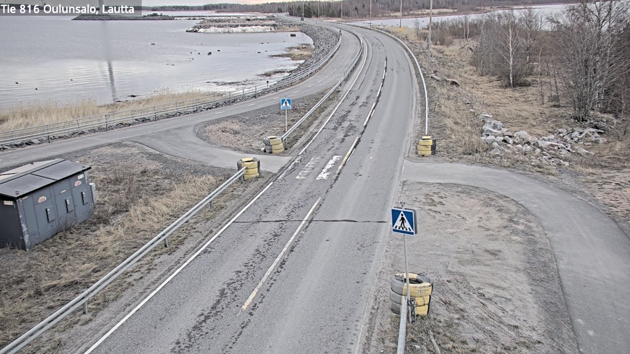 Kelikamerat Kuva Tie 816 Oulunsalo, lauttaranta, Oulu, Pohjois-Pohjanmaa