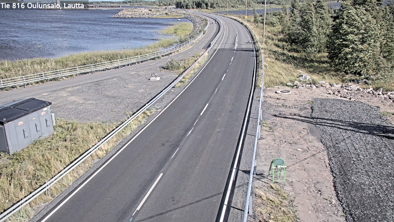 Kelikamerat Kuva Tie 816 Oulunsalo, lauttaranta, Oulu, Pohjois-Pohjanmaa