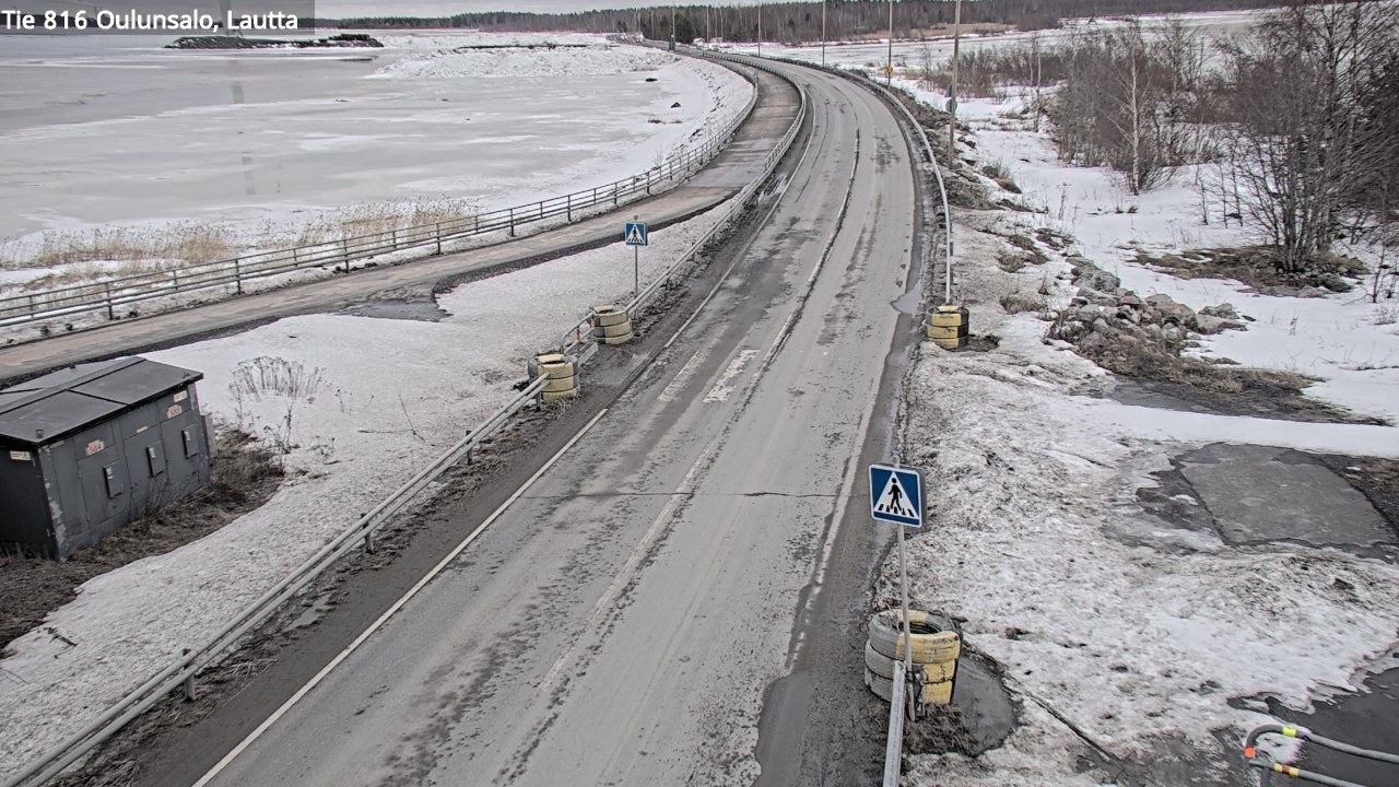 Kelikamerat Kuva Tie 816 Oulunsalo, lauttaranta, Oulu, Pohjois-Pohjanmaa