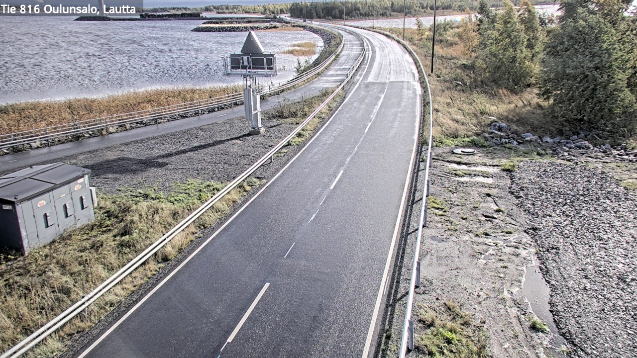 Kelikamerat Kuva Tie 816 Oulunsalo, lauttaranta, Oulu, Pohjois-Pohjanmaa