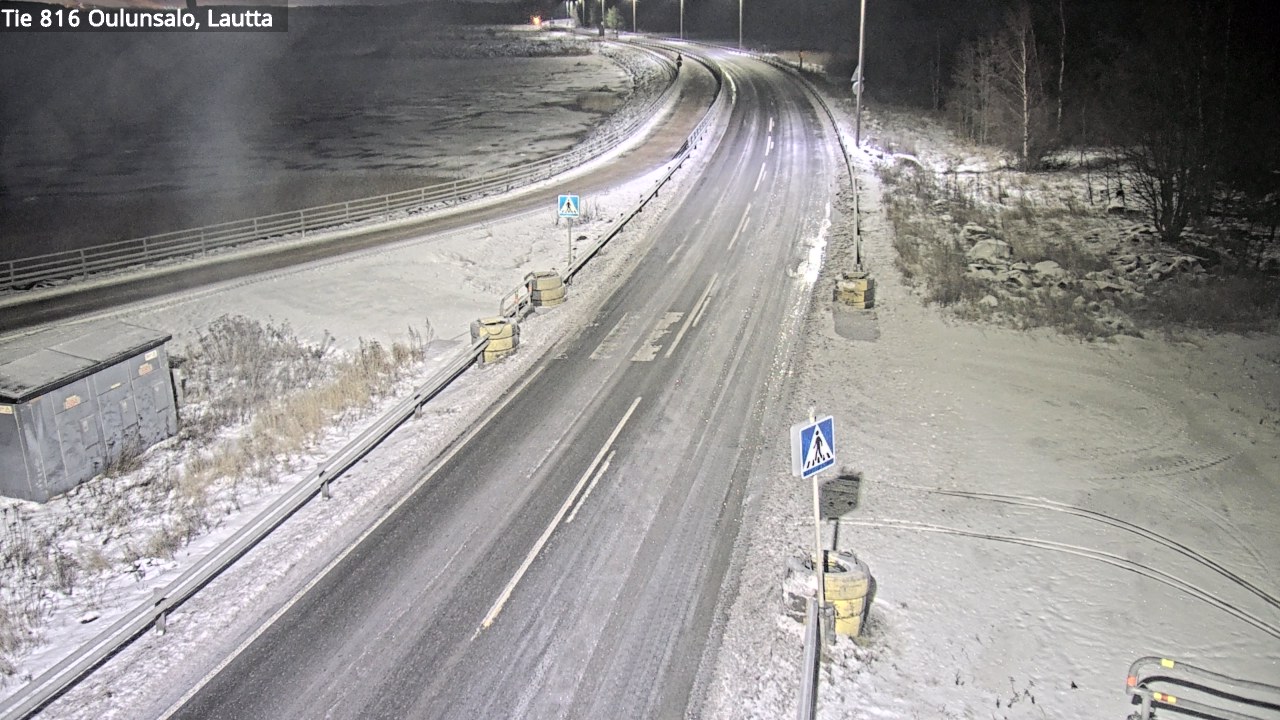 Weather Camera Image Väg 816 Uleåsalo, Oulu, Pohjois-Pohjanmaa