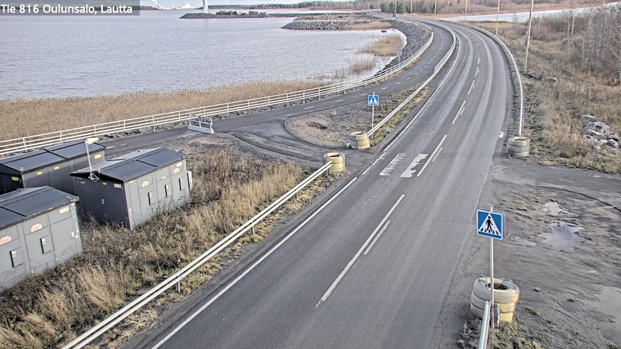 Kelikamerat Kuva Tie 816 Oulunsalo, lauttaranta, Oulu, Pohjois-Pohjanmaa