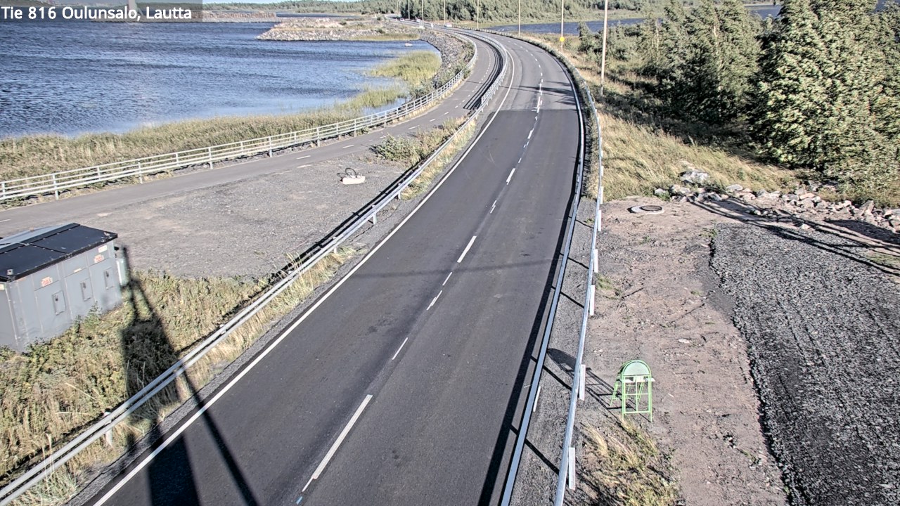 Kelikamerat Kuva Tie 816 Oulunsalo, lauttaranta, Oulu, Pohjois-Pohjanmaa