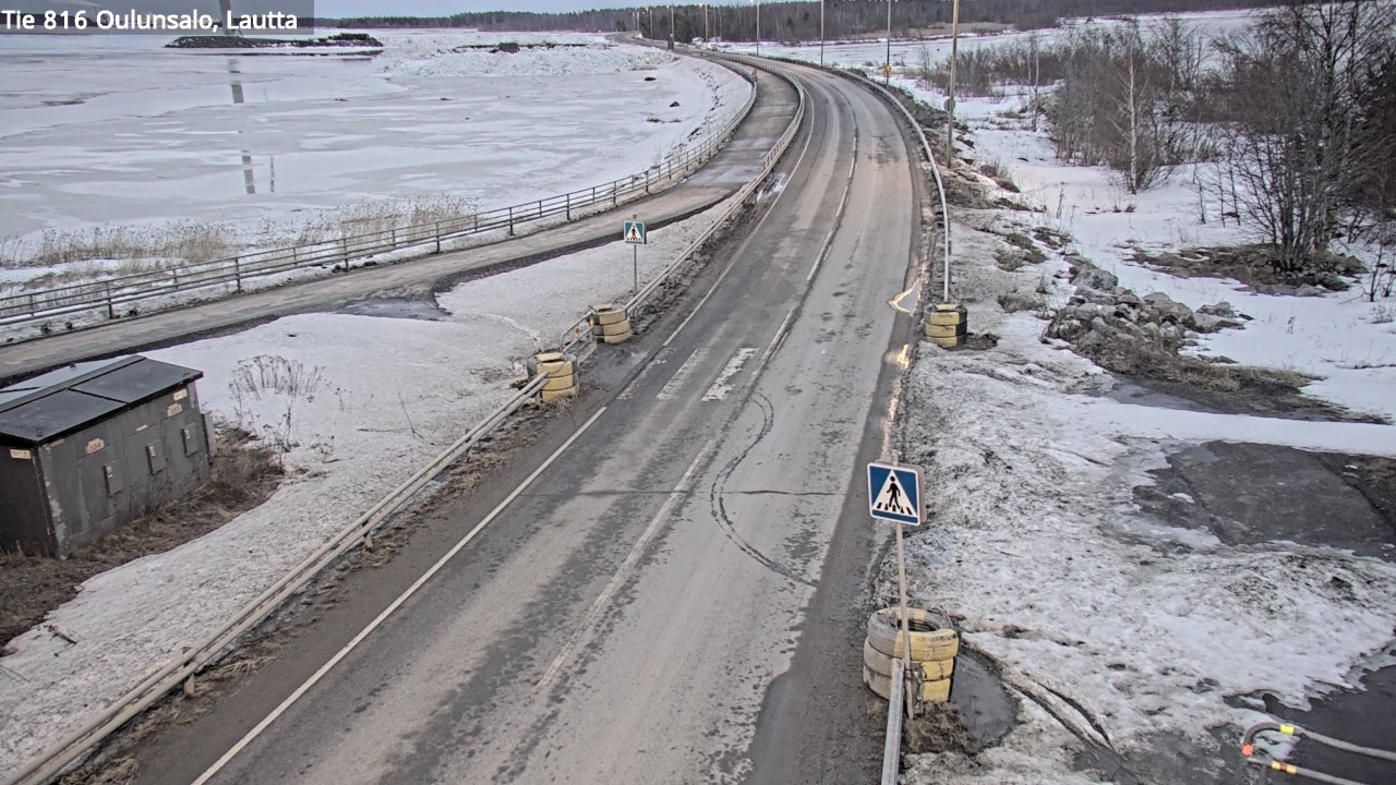 Weather Camera Image Road 816 Oulunsalo, Oulu, Pohjois-Pohjanmaa