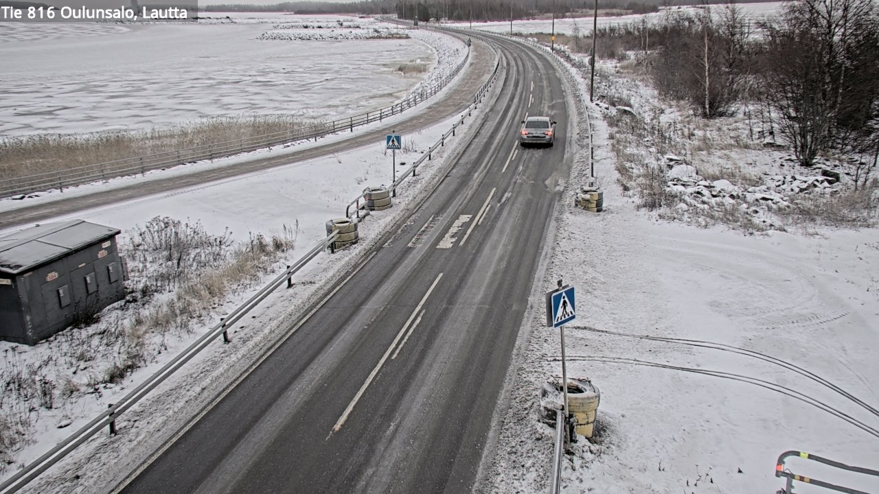 Weather Camera Image Väg 816 Uleåsalo, Oulu, Pohjois-Pohjanmaa