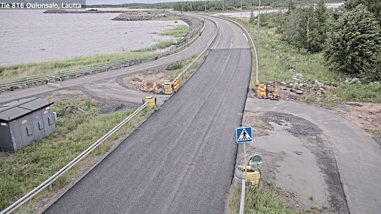 Weather Camera Image Väg 816 Uleåsalo, Oulu, Pohjois-Pohjanmaa