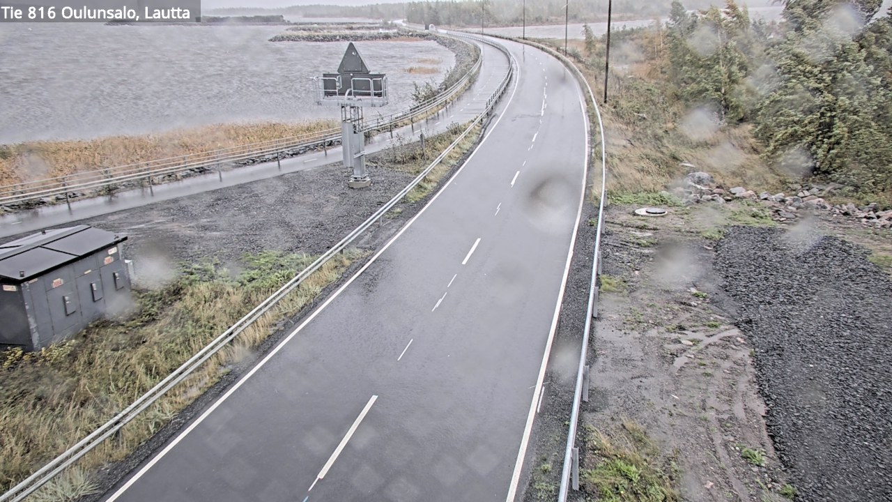 Weather Camera Image Road 816 Oulunsalo, Oulu, Pohjois-Pohjanmaa