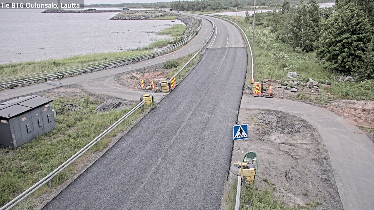 Kelikamerat Kuva Tie 816 Oulunsalo, lauttaranta, Oulu, Pohjois-Pohjanmaa