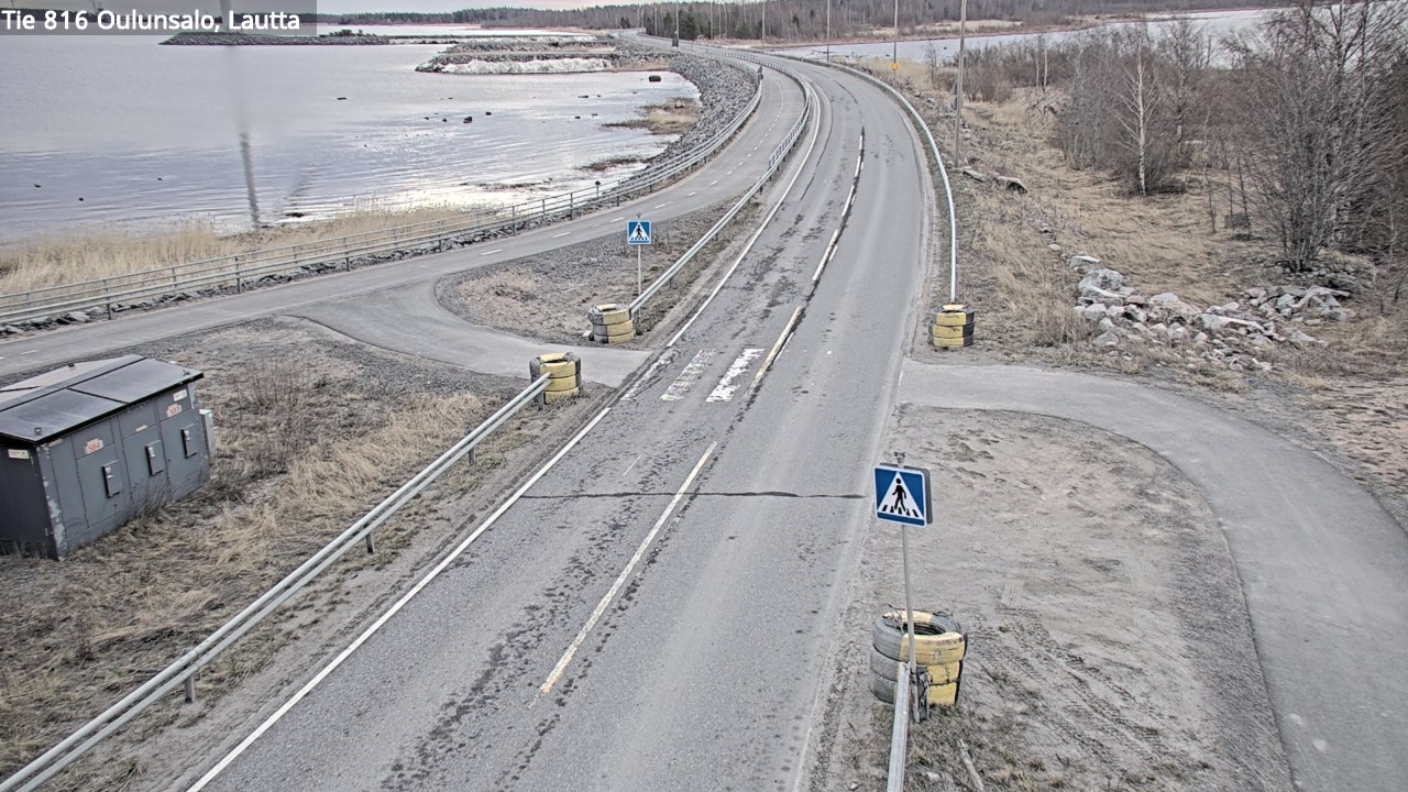 Kelikamerat Kuva Tie 816 Oulunsalo, lauttaranta, Oulu, Pohjois-Pohjanmaa