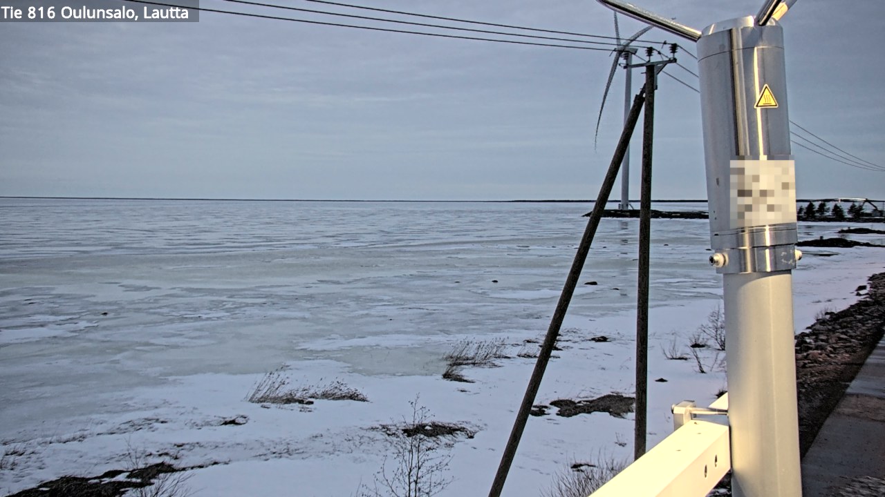 Kelikamerat Kuva Tie 816 Oulunsalo, lauttaranta, Oulu, Pohjois-Pohjanmaa