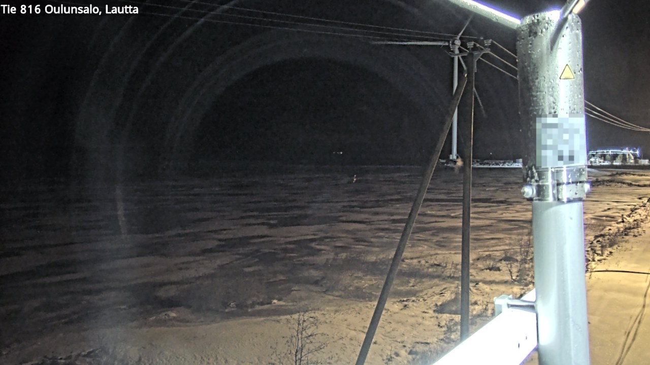 Weather Camera Image Road 816 Oulunsalo, Oulu, Pohjois-Pohjanmaa