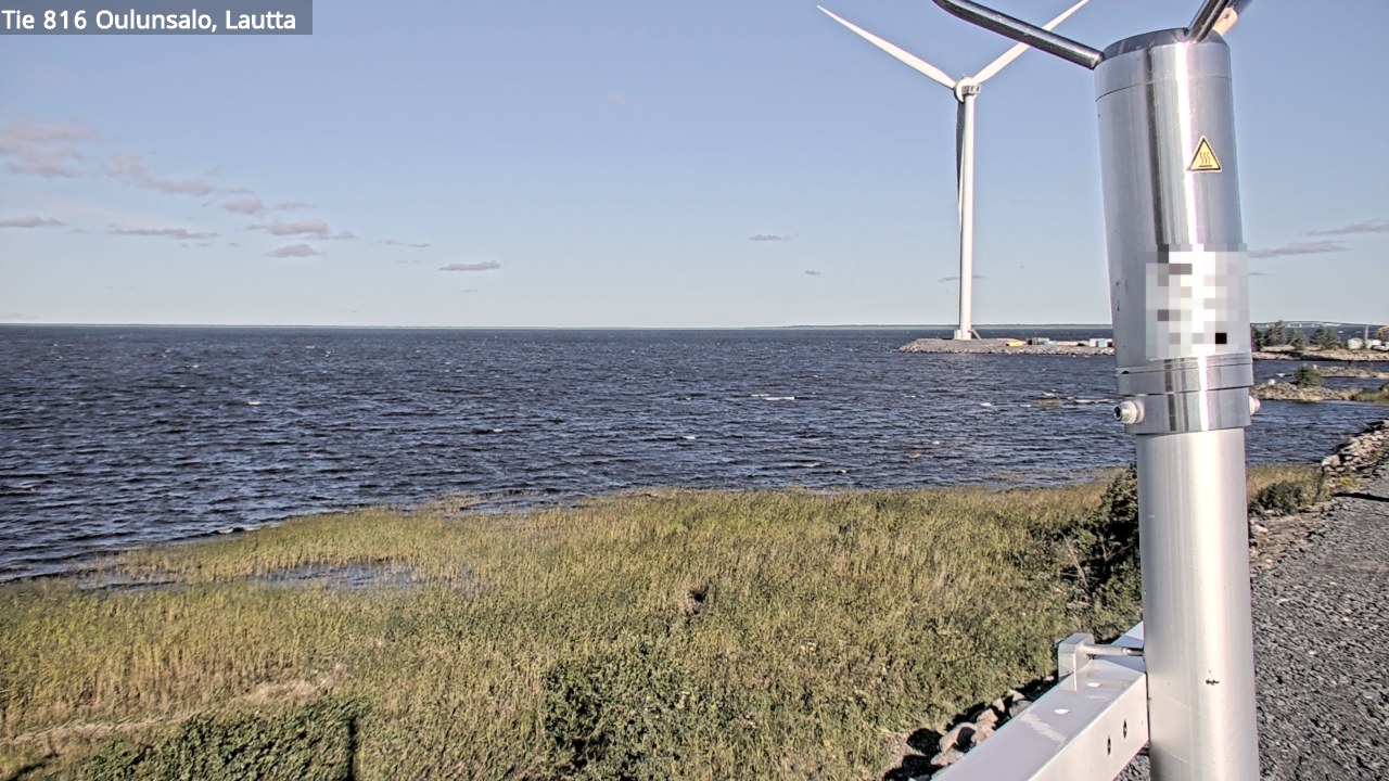 Kelikamerat Kuva Tie 816 Oulunsalo, lauttaranta, Oulu, Pohjois-Pohjanmaa