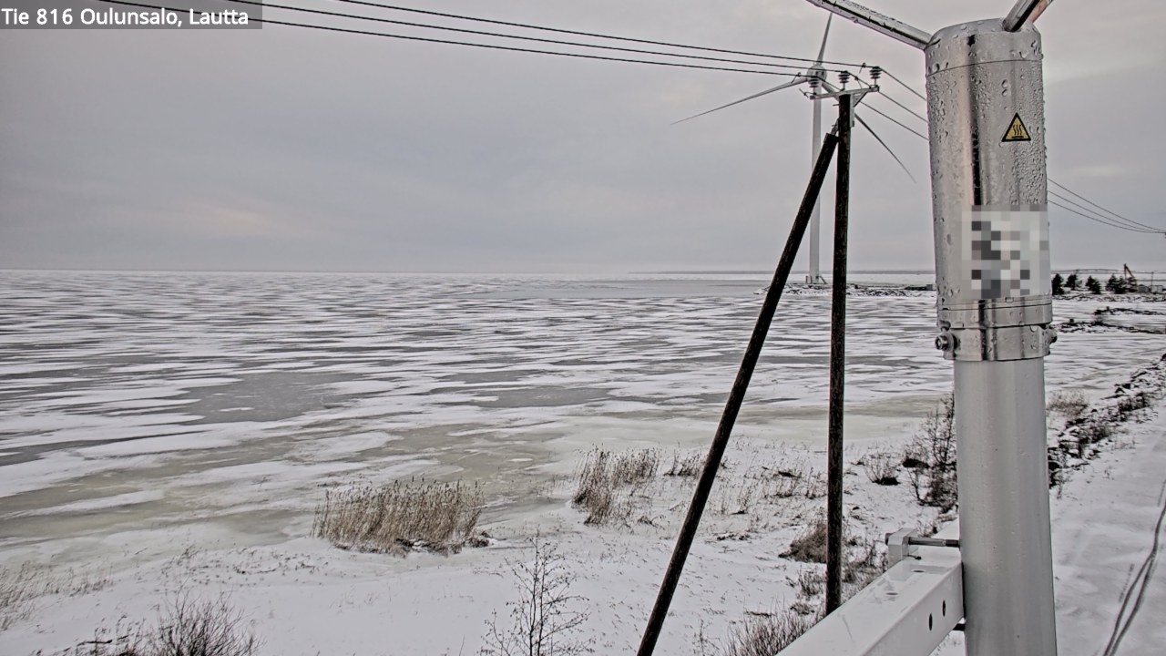 Weather Camera Image Road 816 Oulunsalo, Oulu, Pohjois-Pohjanmaa