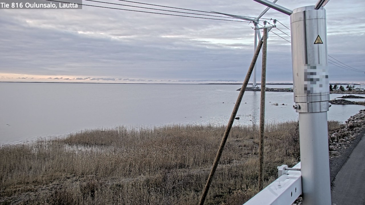 Kelikamerat Kuva Tie 816 Oulunsalo, lauttaranta, Oulu, Pohjois-Pohjanmaa