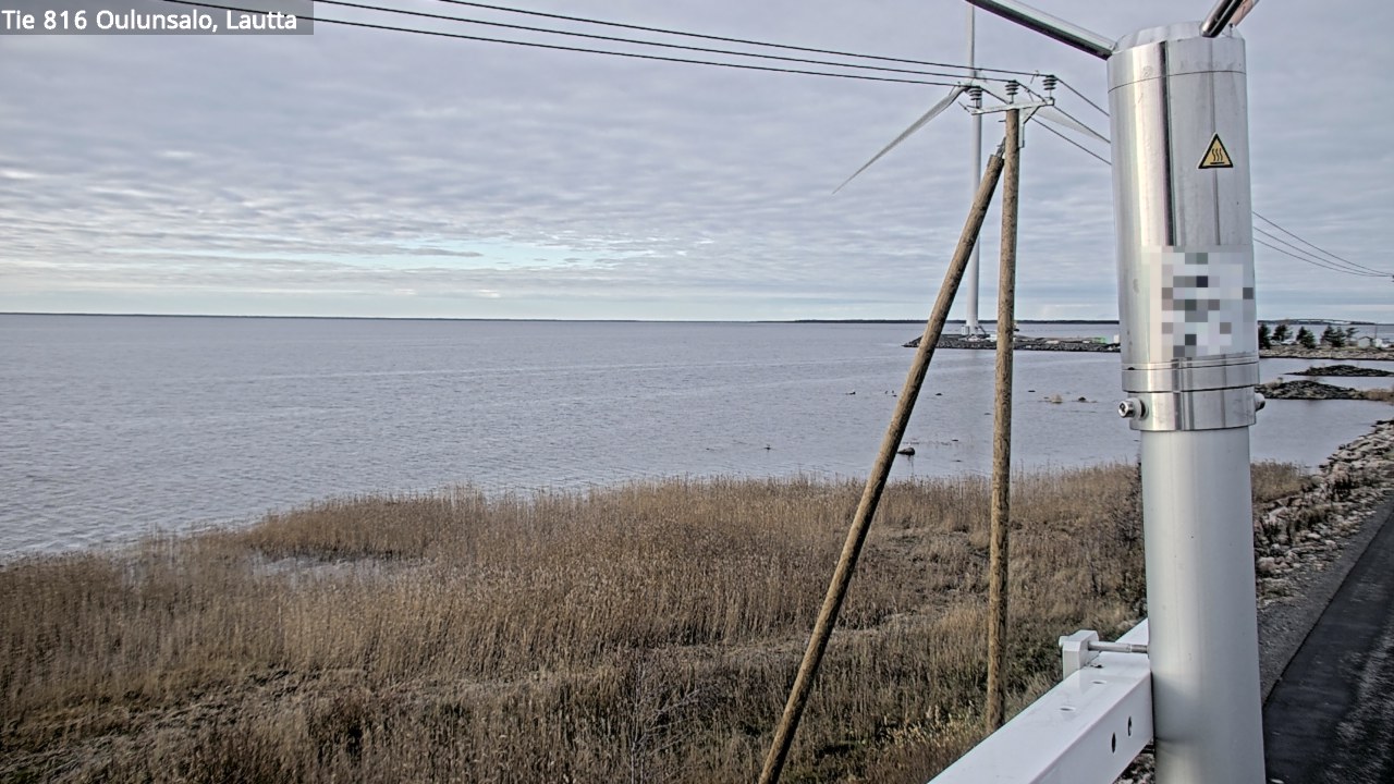 Kelikamerat Kuva Tie 816 Oulunsalo, lauttaranta, Oulu, Pohjois-Pohjanmaa