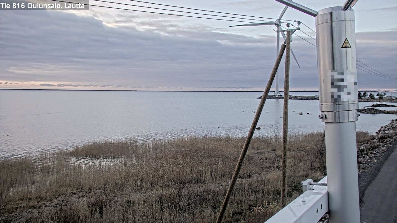 Kelikamerat Kuva Tie 816 Oulunsalo, lauttaranta, Oulu, Pohjois-Pohjanmaa