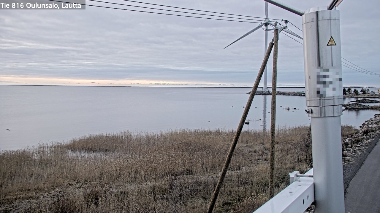 Kelikamerat Kuva Tie 816 Oulunsalo, lauttaranta, Oulu, Pohjois-Pohjanmaa