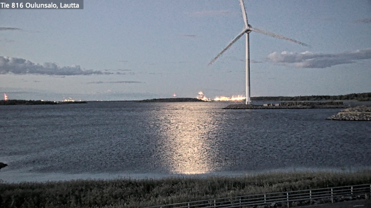 Kelikamerat Kuva Tie 816 Oulunsalo, lauttaranta, Oulu, Pohjois-Pohjanmaa