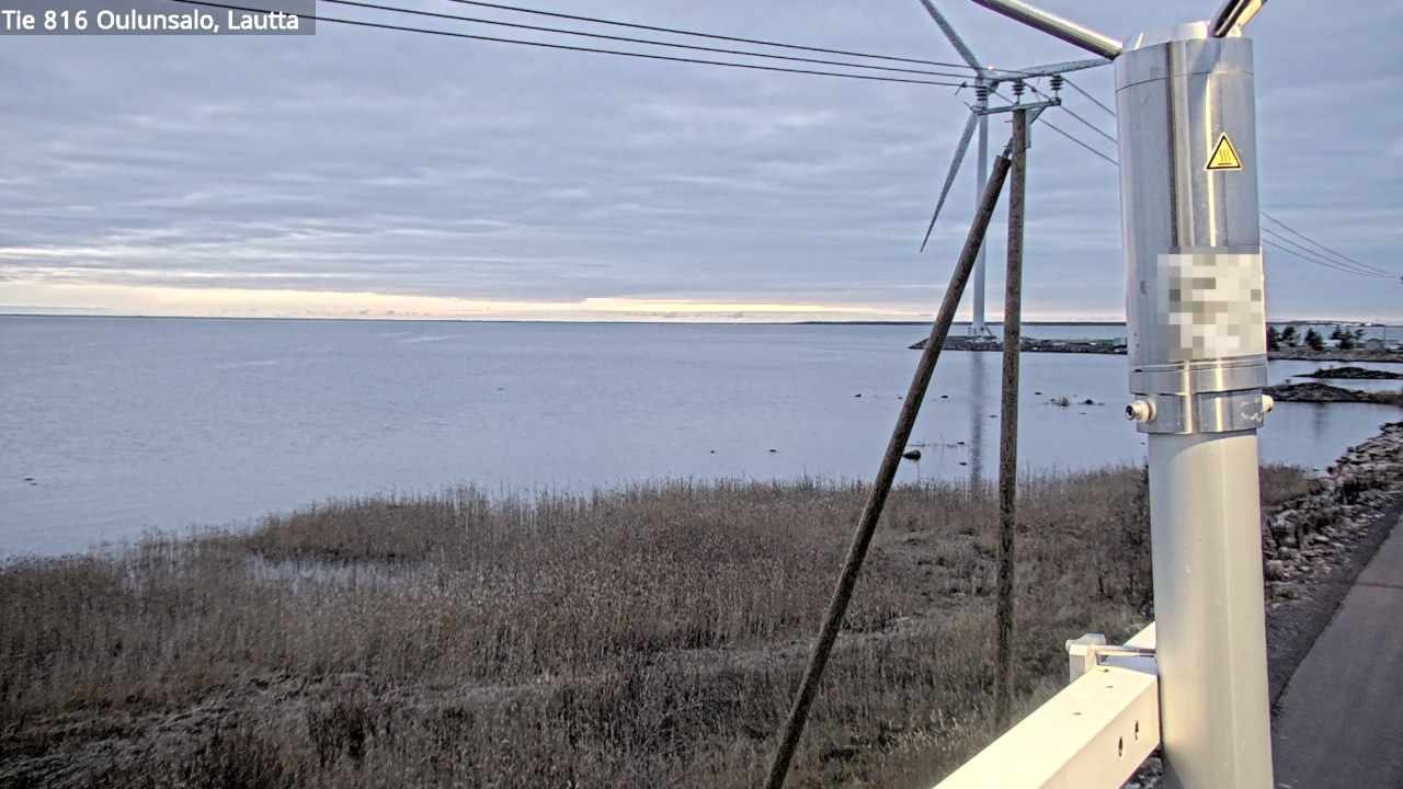 Kelikamerat Kuva Tie 816 Oulunsalo, lauttaranta, Oulu, Pohjois-Pohjanmaa