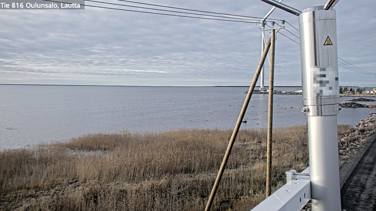 Kelikamerat Kuva Tie 816 Oulunsalo, lauttaranta, Oulu, Pohjois-Pohjanmaa