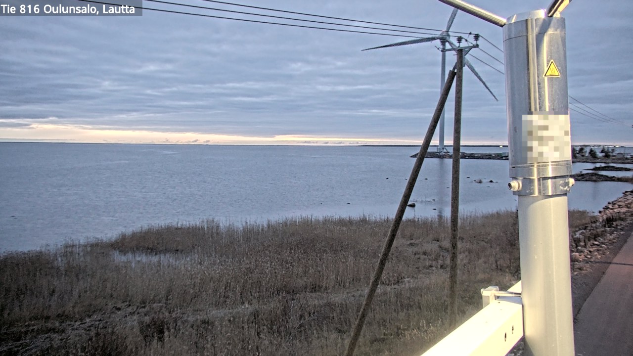 Kelikamerat Kuva Tie 816 Oulunsalo, lauttaranta, Oulu, Pohjois-Pohjanmaa