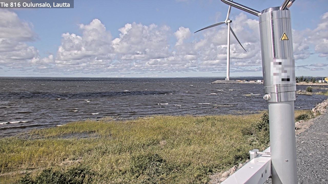 Kelikamerat Kuva Tie 816 Oulunsalo, lauttaranta, Oulu, Pohjois-Pohjanmaa
