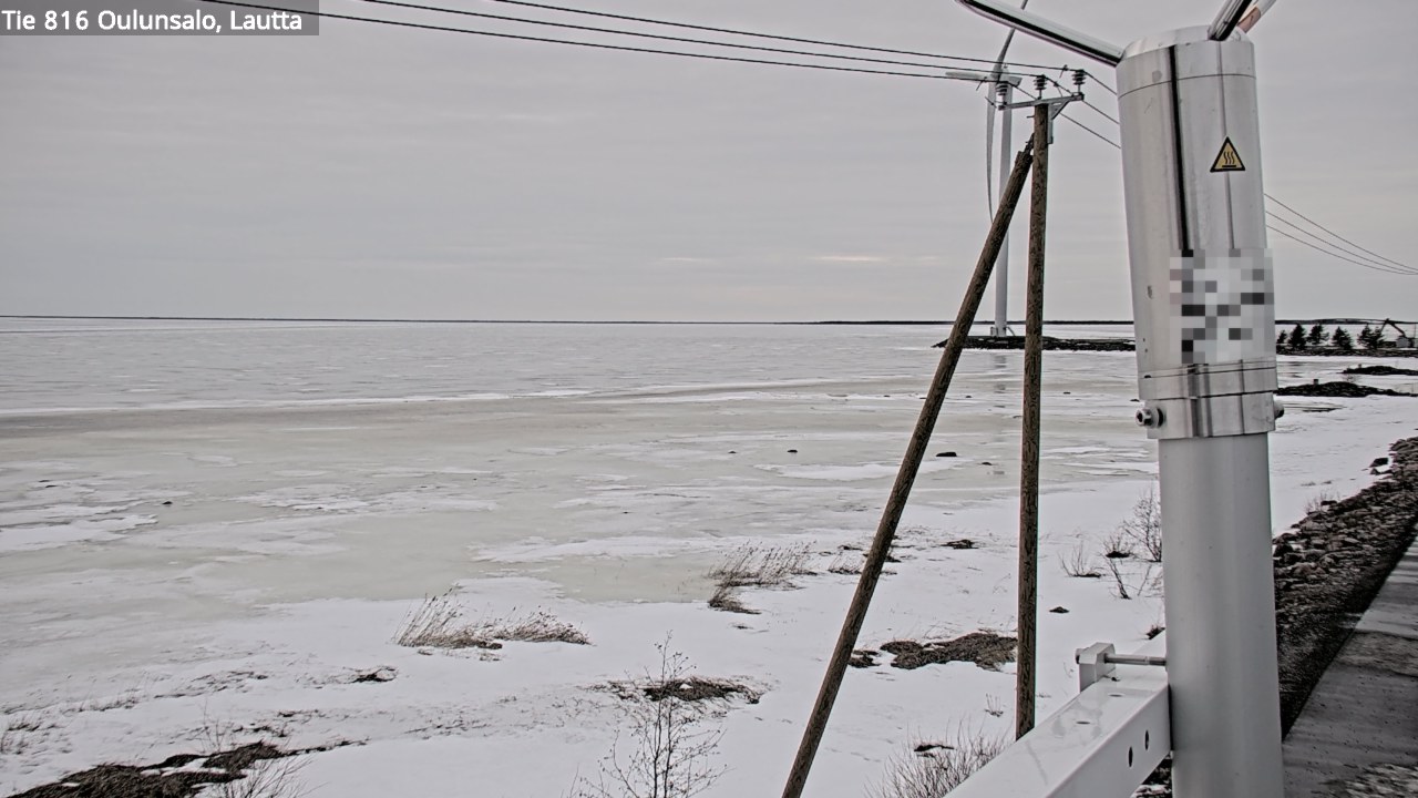 Kelikamerat Kuva Tie 816 Oulunsalo, lauttaranta, Oulu, Pohjois-Pohjanmaa