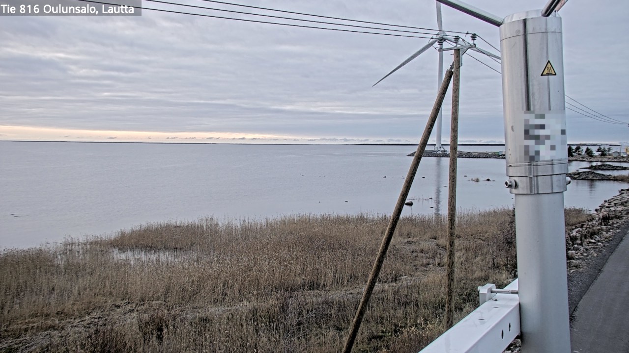 Kelikamerat Kuva Tie 816 Oulunsalo, lauttaranta, Oulu, Pohjois-Pohjanmaa