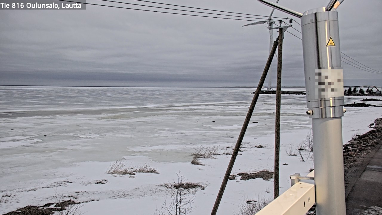 Kelikamerat Kuva Tie 816 Oulunsalo, lauttaranta, Oulu, Pohjois-Pohjanmaa