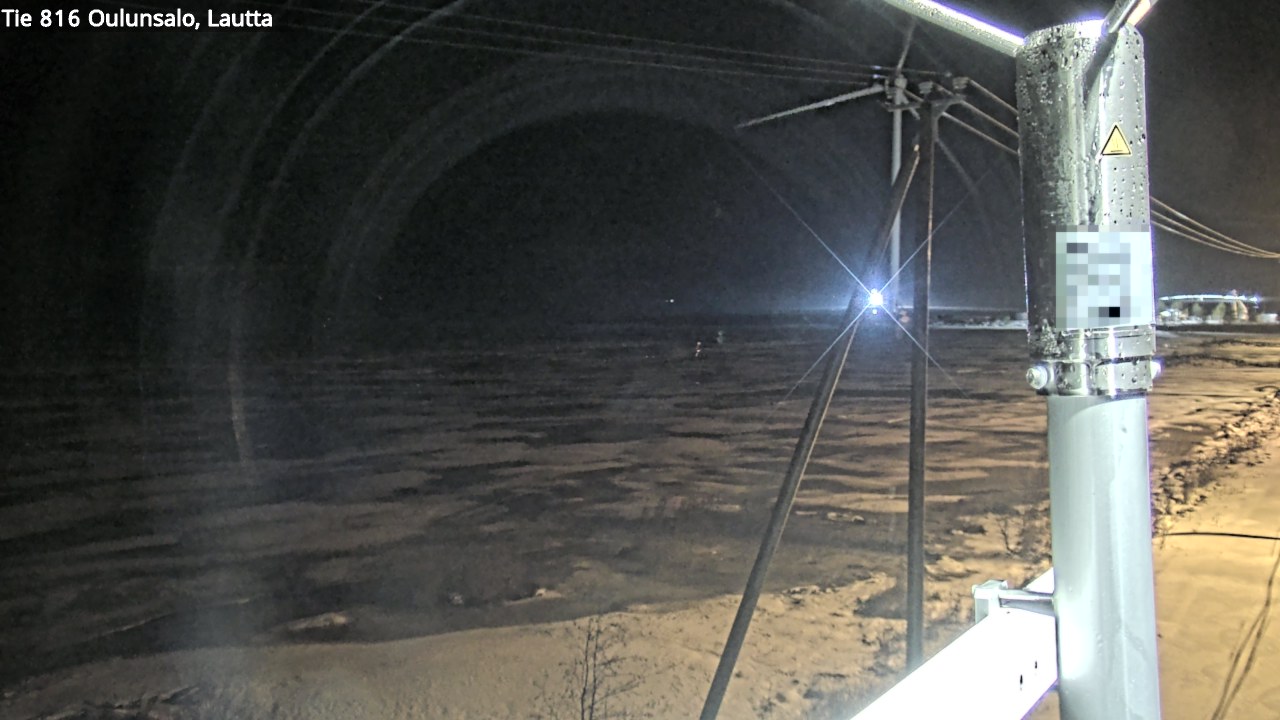 Weather Camera Image Road 816 Oulunsalo, Oulu, Pohjois-Pohjanmaa