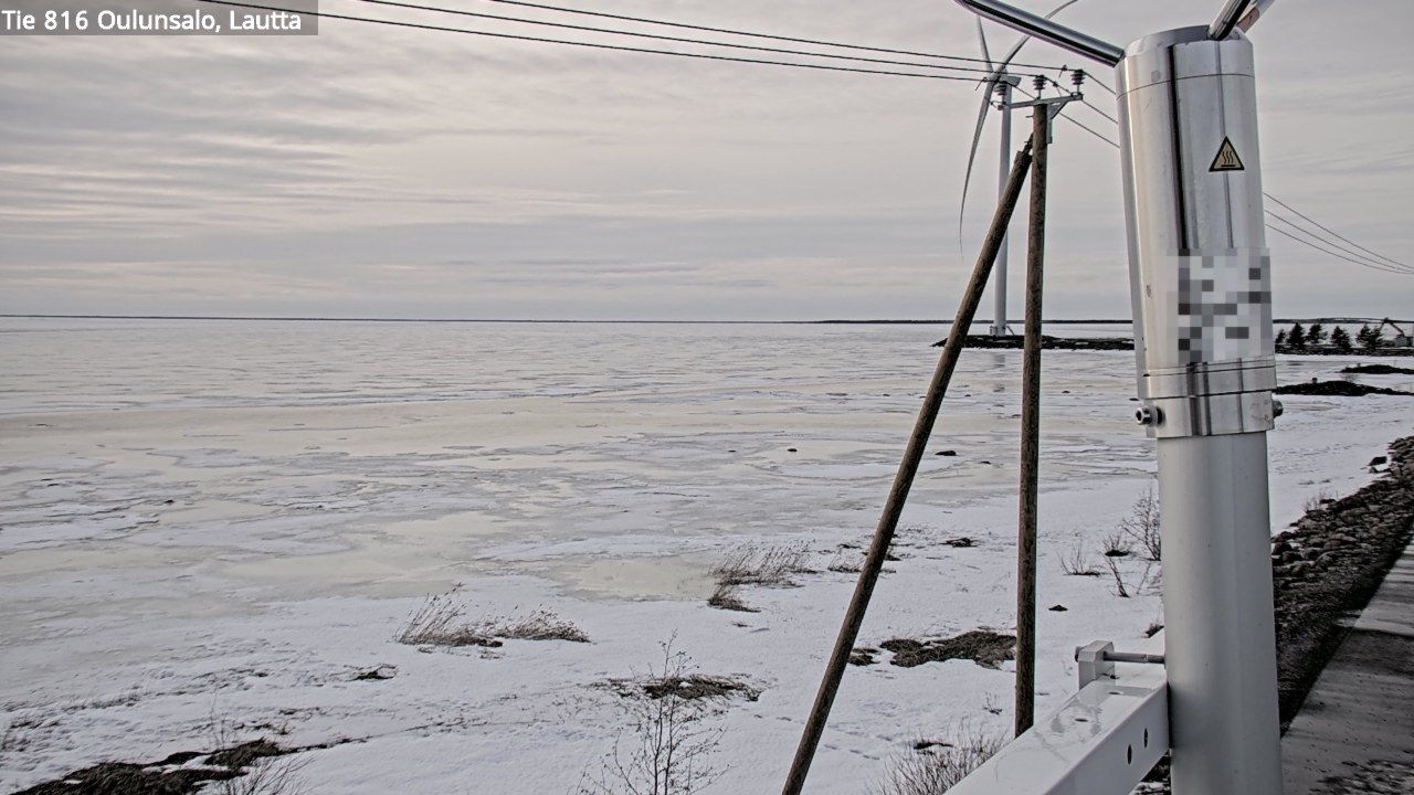 Kelikamerat Kuva Tie 816 Oulunsalo, lauttaranta, Oulu, Pohjois-Pohjanmaa