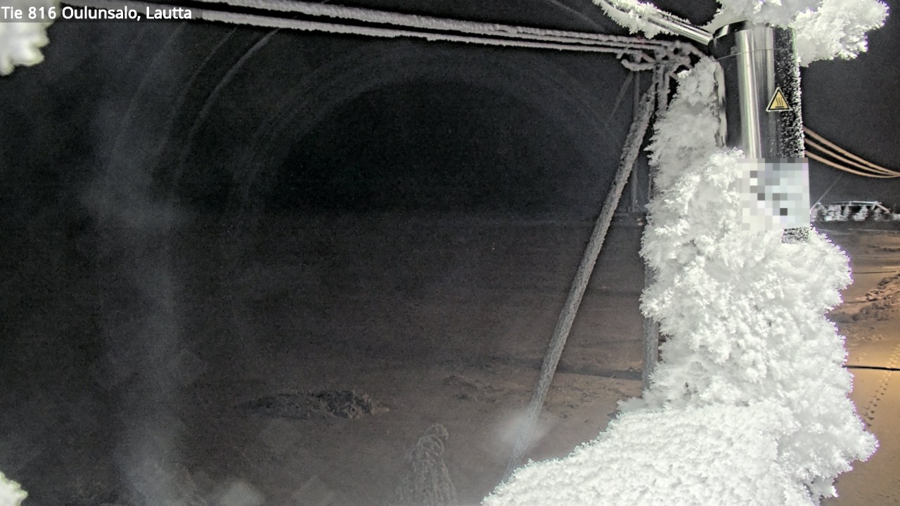 Weather Camera Image Road 816 Oulunsalo, Oulu, Pohjois-Pohjanmaa