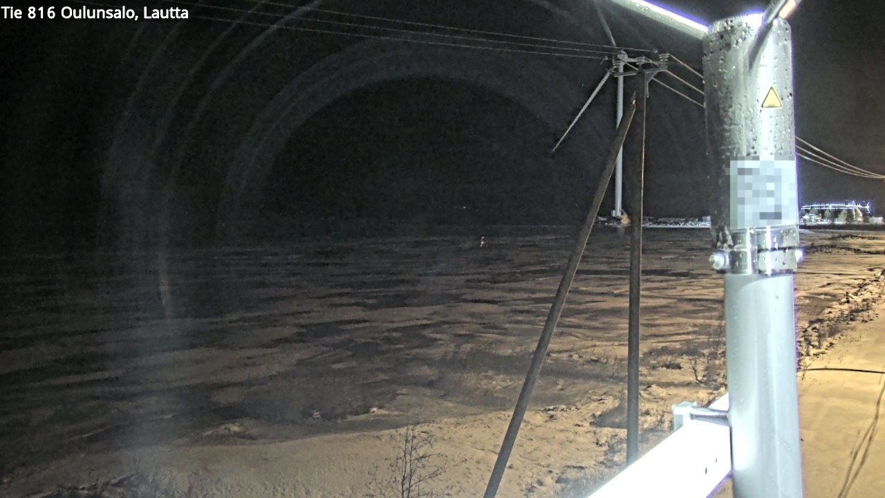 Weather Camera Image Road 816 Oulunsalo, Oulu, Pohjois-Pohjanmaa