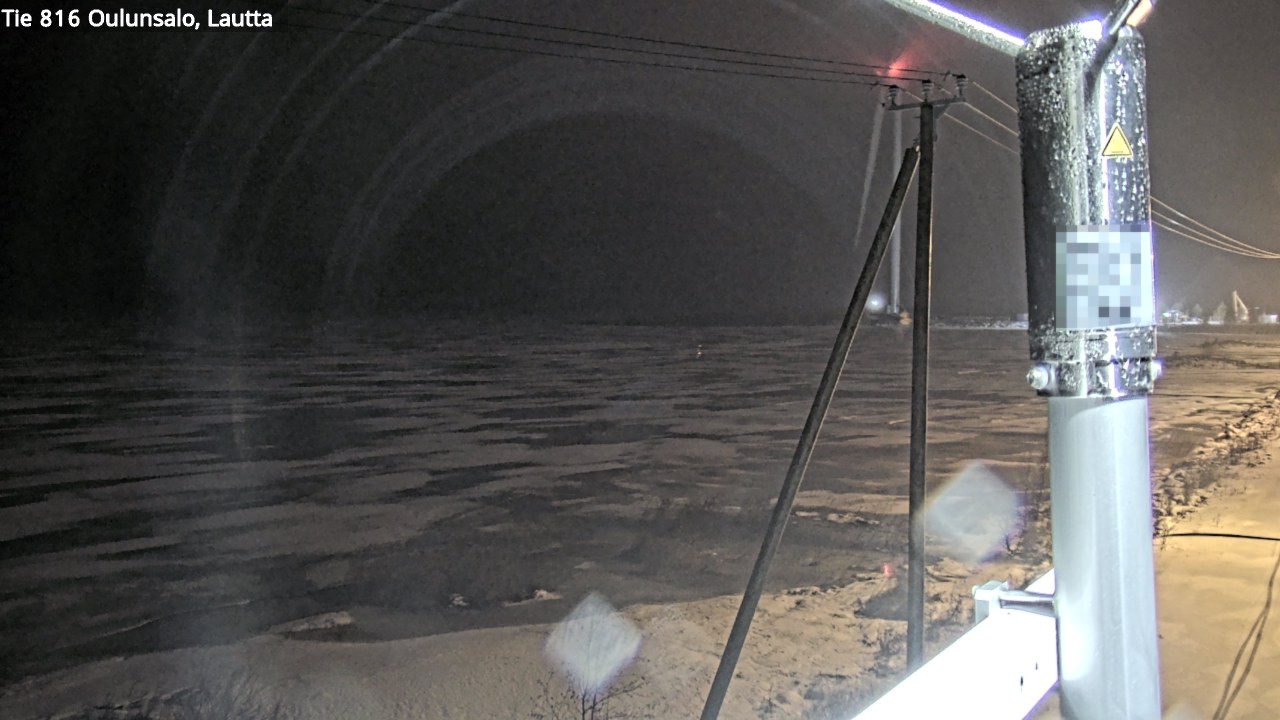 Weather Camera Image Road 816 Oulunsalo, Oulu, Pohjois-Pohjanmaa