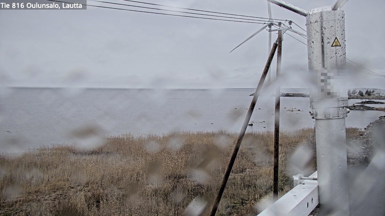 Weather Camera Image Väg 816 Uleåsalo, Oulu, Pohjois-Pohjanmaa