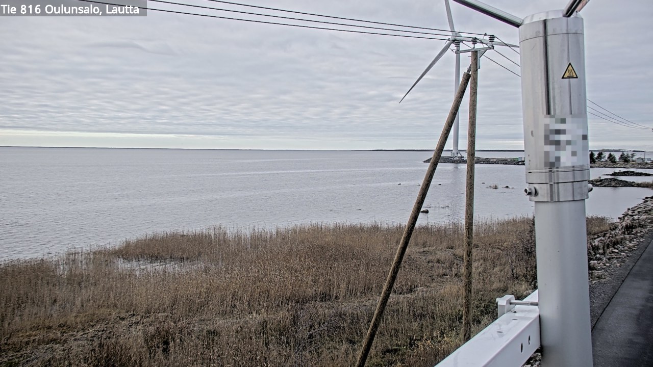 Kelikamerat Kuva Tie 816 Oulunsalo, lauttaranta, Oulu, Pohjois-Pohjanmaa