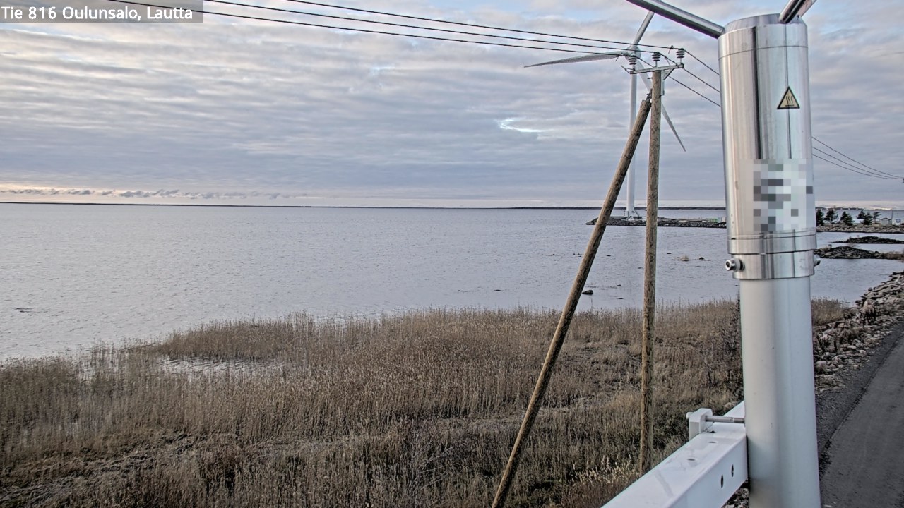 Kelikamerat Kuva Tie 816 Oulunsalo, lauttaranta, Oulu, Pohjois-Pohjanmaa