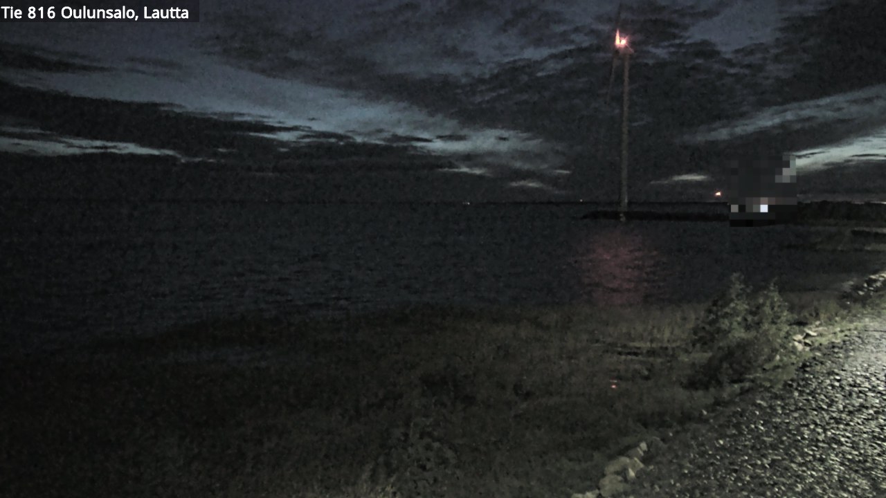 Kelikamerat Kuva Tie 816 Oulunsalo, lauttaranta, Oulu, Pohjois-Pohjanmaa